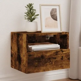 TV-Wandmöbel 2 Stück geräuchertes Eichenholz 40x30x30 cm von , TV-Möbel - Ref: Foro24-836849, Preis: 43,08 €, Rabatt: %