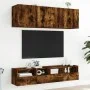 TV-Wandmöbel 2 Stück geräuchertes Eichenholz 40x30x30 cm von , TV-Möbel - Ref: Foro24-836849, Preis: 43,08 €, Rabatt: %