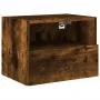 TV-Wandmöbel 2 Stück geräuchertes Eichenholz 40x30x30 cm von , TV-Möbel - Ref: Foro24-836849, Preis: 43,08 €, Rabatt: %
