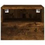 TV-Wandmöbel 2 Stück geräuchertes Eichenholz 40x30x30 cm von , TV-Möbel - Ref: Foro24-836849, Preis: 43,08 €, Rabatt: %