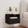 Schwarzer TV-Wandschrank aus Holzwerkstoff, 40 x 30 x 30 cm von , TV-Möbel - Ref: Foro24-836842, Preis: 32,85 €, Rabatt: %
