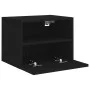Mueble de pared para TV madera de ingeniería negro 40x30x30 cm de , Muebles TV - Ref: Foro24-836842, Precio: 31,38 €, Descuen...