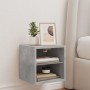 Mueble de TV de pared con luces LED gris hormigón 30x28,5x30 cm de , Muebles TV - Ref: Foro24-836979, Precio: 26,81 €, Descue...
