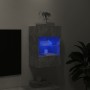Mueble de TV de pared con luces LED gris hormigón 40x30x60,5 cm de , Muebles TV - Ref: Foro24-837084, Precio: 53,32 €