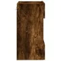 Mueble de TV de pared con luces LED roble ahumado 40x30x60,5 cm de , Muebles TV - Ref: Foro24-837086, Precio: 42,04 €, Descue...