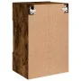 Mueble de TV de pared con luces LED roble ahumado 40x30x60,5 cm de , Muebles TV - Ref: Foro24-837086, Precio: 42,04 €, Descue...
