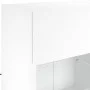 Wandmontierter TV-Schrank mit LED-Leuchten weiß 78,5 x 30 x 60,5 cm von , TV-Möbel - Ref: Foro24-837099, Preis: 67,35 €, Raba...