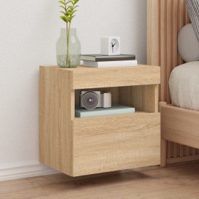 LED-Wandleuchten für TV-Schrank, 2 Stück, Sonoma-Eiche, 40 x 30 x 40 cm von , TV-Möbel - Ref: Foro24-837174, Preis: 59,54 €, ...