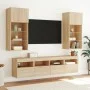 LED-Wandleuchten für TV-Schrank, 2 Stück, Sonoma-Eiche, 40 x 30 x 40 cm von , TV-Möbel - Ref: Foro24-837174, Preis: 58,81 €, ...