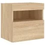 LED-Wandleuchten für TV-Schrank, 2 Stück, Sonoma-Eiche, 40 x 30 x 40 cm von , TV-Möbel - Ref: Foro24-837174, Preis: 58,81 €, ...