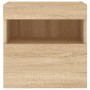 LED-Wandleuchten für TV-Schrank, 2 Stück, Sonoma-Eiche, 40 x 30 x 40 cm von , TV-Möbel - Ref: Foro24-837174, Preis: 59,54 €, ...