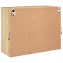 Wandmontierter TV-Schrank mit LED-Leuchten Sonoma-Eiche 78,5 x 30 x 60,5 cm von , TV-Möbel - Ref: Foro24-837101, Preis: 65,10...