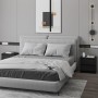 Mesitas de noche 2 uds madera ingeniería negro 45x34,5x44,5 cm de vidaXL, Mesitas de noche - Ref: Foro24-809848, Precio: 74,4...