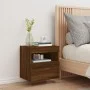 Wandmontierter TV-Schrank mit LED-Leuchten, braune Eiche, 40 x 30 x 40 cm von , TV-Möbel - Ref: Foro24-837181, Preis: 34,91 €...