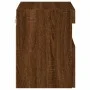 Wandmontierter TV-Schrank mit LED-Leuchten, braune Eiche, 40 x 30 x 40 cm von , TV-Möbel - Ref: Foro24-837181, Preis: 34,91 €...