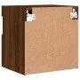 Wandmontierter TV-Schrank mit LED-Leuchten, braune Eiche, 40 x 30 x 40 cm von , TV-Möbel - Ref: Foro24-837181, Preis: 34,91 €...
