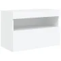 Wandmontierter TV-Schrank mit LED-Leuchten weiß 60x30x40 cm von , TV-Möbel - Ref: Foro24-837183, Preis: 50,07 €, Rabatt: %