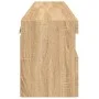 TV cabinet wall LED lights 2 pcs Sonoma Oak 60x30x40 cm by , TV Furniture - Ref: Foro24-837188, Price: 81,94 €, Discount: %