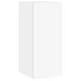 Wall-mounted TV cabinet with LED lights white 30.5x35x70 cm by , TV Furniture - Ref: Foro24-837232, Price: 48,02 €, Discount: %