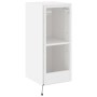 Wandmontierter TV-Schrank mit LED-Leuchten weiß 30,5x35x70 cm von , TV-Möbel - Ref: Foro24-837232, Preis: 48,65 €, Rabatt: %