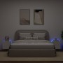 Wand-TV-Schränke mit LED-Leuchten, 2 Stück, weiß, 40,5 x 35 x 40 cm von , TV-Möbel - Ref: Foro24-837247, Preis: 61,54 €, Raba...