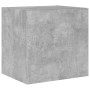 TV-Wandmöbel LED-Leuchten 2 Stück betongrau 40,5x35x40 cm von , TV-Möbel - Ref: Foro24-837253, Preis: 68,55 €, Rabatt: %