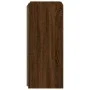 Mueble de TV de pared con luces LED marrón roble 40,5x35x80 cm de , Muebles TV - Ref: Foro24-837266, Precio: 59,24 €, Descuen...