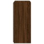 Wandmontierter TV-Schrank mit LED-Leuchten Eiche braun 40,5x35x80 cm von , TV-Möbel - Ref: Foro24-837266, Preis: 59,99 €, Rab...