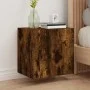 TV wall furniture 2 units smoked oak wood 40.5x30x40 cm by , TV Furniture - Ref: Foro24-836905, Price: 49,79 €, Discount: %