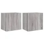 Wand-TV-Schränke, 2 Stück, graues Sonoma-Holz, 40,5 x 30 x 40 cm von , TV-Möbel - Ref: Foro24-836907, Preis: 60,34 €, Rabatt: %