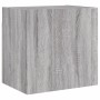 Wand-TV-Schränke, 2 Stück, graues Sonoma-Holz, 40,5 x 30 x 40 cm von , TV-Möbel - Ref: Foro24-836907, Preis: 61,30 €, Rabatt: %