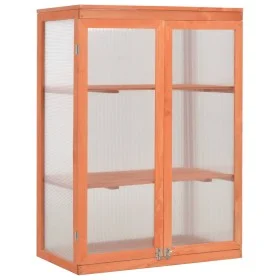 Invernadero de madera 75x47x109 cm de vidaXL, Invernaderos - Ref: Foro24-170646, Precio: 145,45 €, Descuento: %