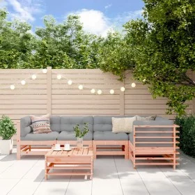 6-teiliges Gartenmöbel-Set aus Massivholz Douglasie von , Gartensets - Ref: Foro24-3186478, Preis: 348,03 €, Rabatt: %