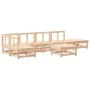 7-teiliges Gartenmöbel-Set aus massivem Kiefernholz von , Gartensets - Ref: Foro24-3186508, Preis: 322,31 €, Rabatt: %