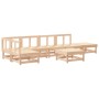 7-teiliges Gartenmöbel-Set aus massivem Kiefernholz von , Gartensets - Ref: Foro24-3186508, Preis: 326,46 €, Rabatt: %