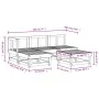 Gartensofa-Set 5-teilig aus massivem Kiefernholz von , Gartensets - Ref: Foro24-3186515, Preis: 219,68 €, Rabatt: %