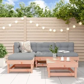 5-piece garden sofa set made of solid Douglas fir wood by , Garden sets - Ref: Foro24-3186520, Price: 240,81 €, Discount: %