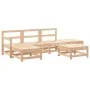 6-teiliges Gartenmöbel-Set aus massivem Kiefernholz von , Gartensets - Ref: Foro24-3186536, Preis: 316,67 €, Rabatt: %