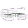 6-teiliges Gartenmöbel-Set aus massivem Kiefernholz von , Gartensets - Ref: Foro24-3186536, Preis: 325,73 €, Rabatt: %