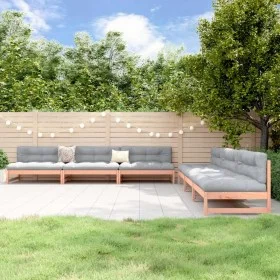 6-piece solid fir wood garden furniture set by , Garden sets - Ref: Foro24-3186611, Price: 572,40 €, Discount: %
