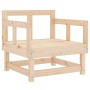 7-teiliges Gartenmöbel-Set aus massivem Kiefernholz von , Gartensets - Ref: Foro24-3186207, Preis: 346,89 €, Rabatt: %