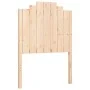 Single bed frame with solid wood headboard by , Beds and slatted bases - Ref: Foro24-3192256, Price: 99,46 €, Discount: %
