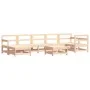 Juego de muebles de jardín 8 piezas madera maciza de pino de , Conjuntos de jardín - Ref: Foro24-3186291, Precio: 409,71 €, D...