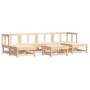 Gartenmöbel-Set 7-teilig aus massivem Kiefernholz von , Gartensets - Ref: Foro24-3186340, Preis: 323,31 €, Rabatt: %