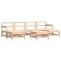 Gartenmöbel-Set 7-teilig aus massivem Kiefernholz von , Gartensets - Ref: Foro24-3186368, Preis: 375,10 €, Rabatt: %
