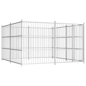 Zwinger für den Außenbereich 300x300x185 cm von vidaXL, Hundehütten und Zäune - Ref: Foro24-144624, Preis: 766,46 €, Rabatt: %