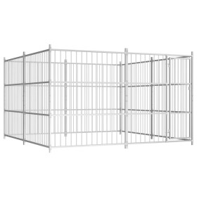 Zwinger für den Außenbereich 300x300x185 cm von vidaXL, Hundehütten und Zäune - Ref: Foro24-144624, Preis: 783,38 €, Rabatt: %