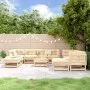 Gartenmöbel-Set 11-teilig aus massivem Kiefernholz von , Gartensets - Ref: Foro24-3186410, Preis: 530,69 €, Rabatt: %