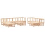 Garden furniture set 11 pieces solid pine wood by , Garden sets - Ref: Foro24-3186410, Price: 538,11 €, Discount: %