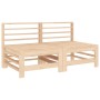7-piece solid pine wood garden furniture set by , Garden sets - Ref: Foro24-3186438, Price: 373,49 €, Discount: %